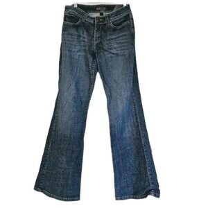 Nine West‎ Boot Cut Jeans Size 8 blue mid rise